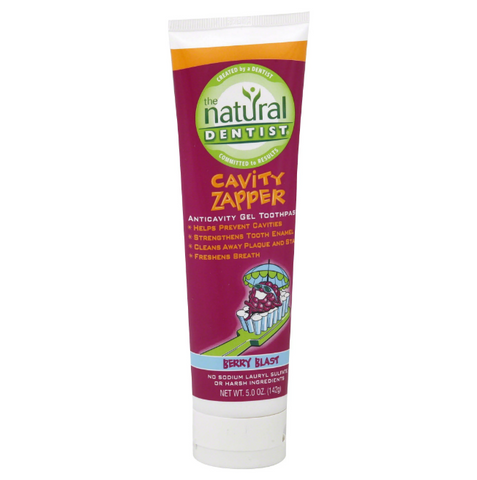 Natural Dentist Anticavity Gel Toothpaste, Berry Blast - 5 oz tube